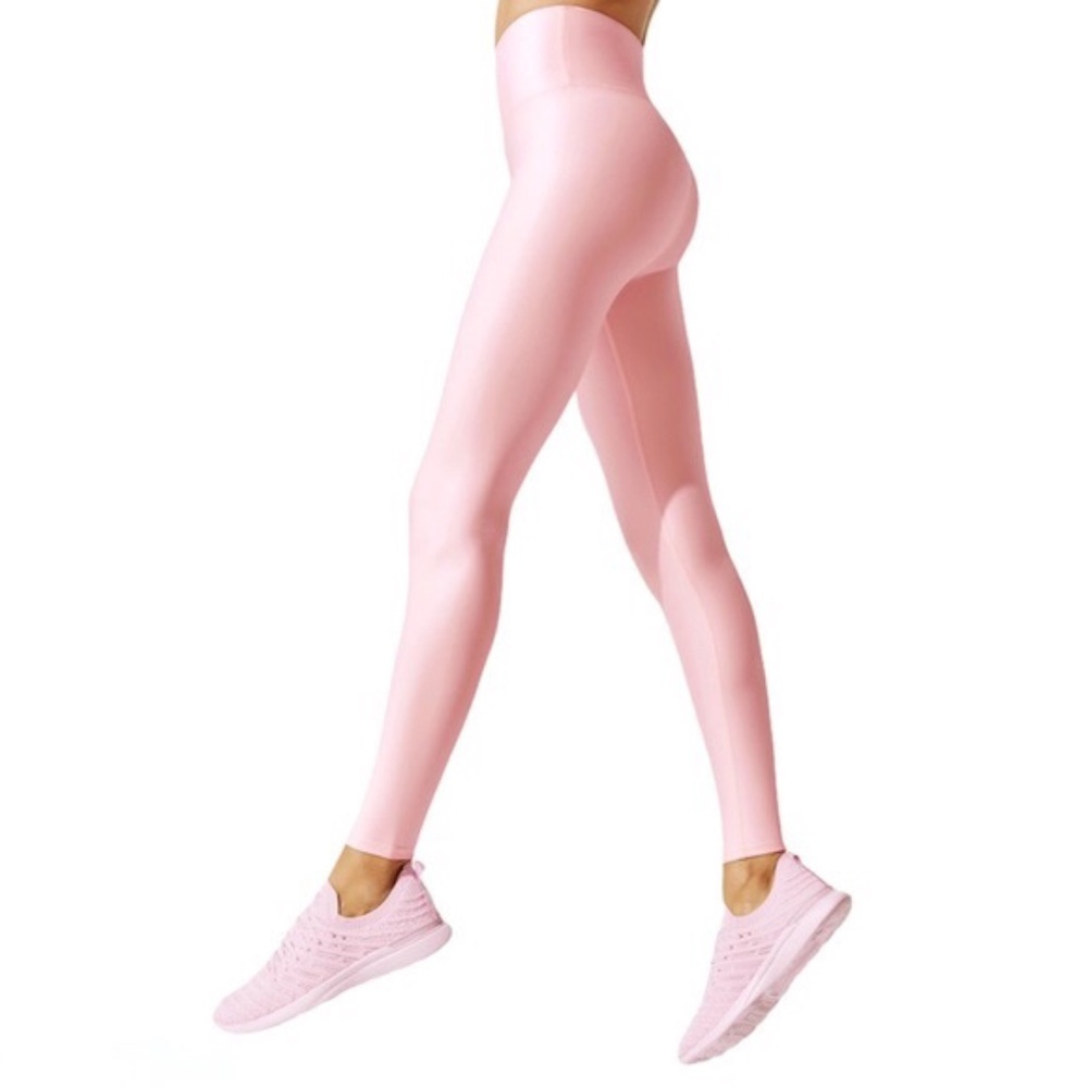 Carbon38 Baby Pink Takara shine leggings XS
